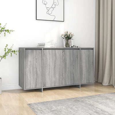 Senkki harmaa Sonoma 135x41x75 cm tekninen puu