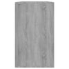 Senkki harmaa Sonoma 120x41x75 cm lastulevy