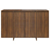 Senkki ruskea tammi 120x41x75 cm lastulevy
