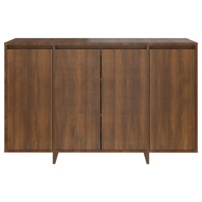 Senkki ruskea tammi 120x41x75 cm lastulevy