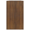 Senkki ruskea tammi 120x41x75 cm lastulevy