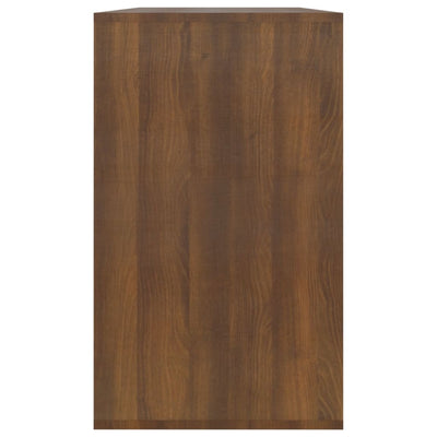 Senkki ruskea tammi 120x41x75 cm lastulevy