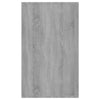 Senkki 3 vetolaatikkoa harmaa Sonoma 120x41x75 cm tekninen puu
