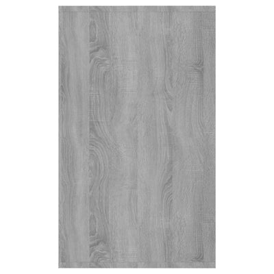 Senkki 3 vetolaatikkoa harmaa Sonoma 120x41x75 cm tekninen puu