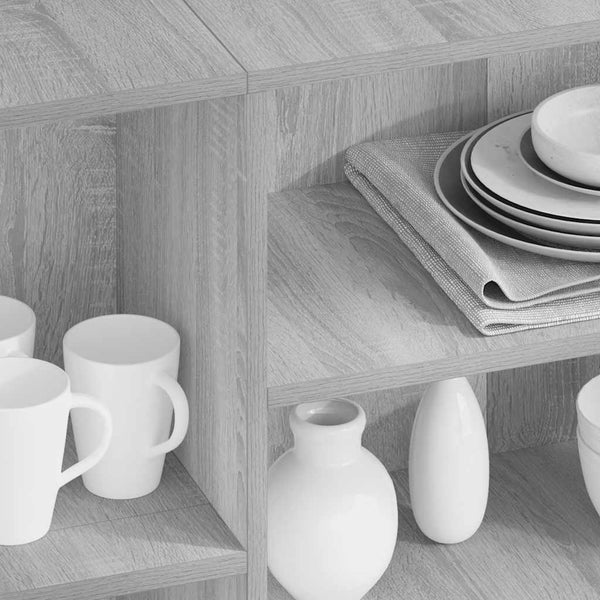 Harmaa senkki Stroici 120x30x75cm (puinen)