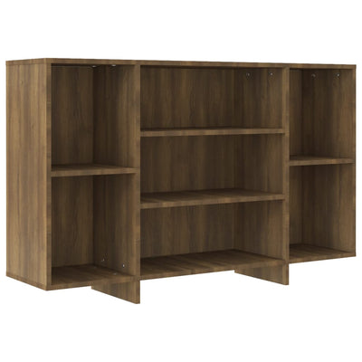 Senkki ruskea tammi 120x30x75 cm tekninen puu