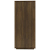 Senkki ruskea tammi 120x30x75 cm tekninen puu