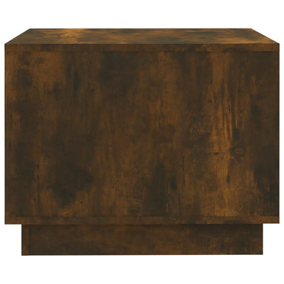 Sohvapöytä savutammi 55x55x43 cm lastulevy