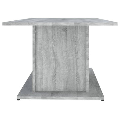 Sohvapöytä harmaa Sonoma 102x55,5x40 cm tekninen puu