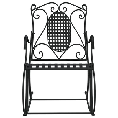 Keinupenkki 84 cm musta teräs