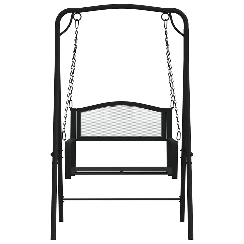 Musta keinupenkki Severin 124cm (teräs)