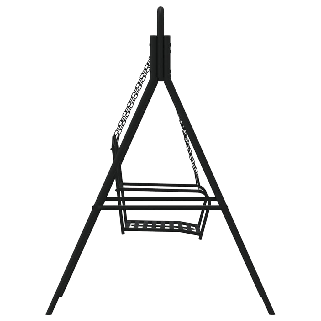 Musta keinupenkki Severin 124cm (teräs)