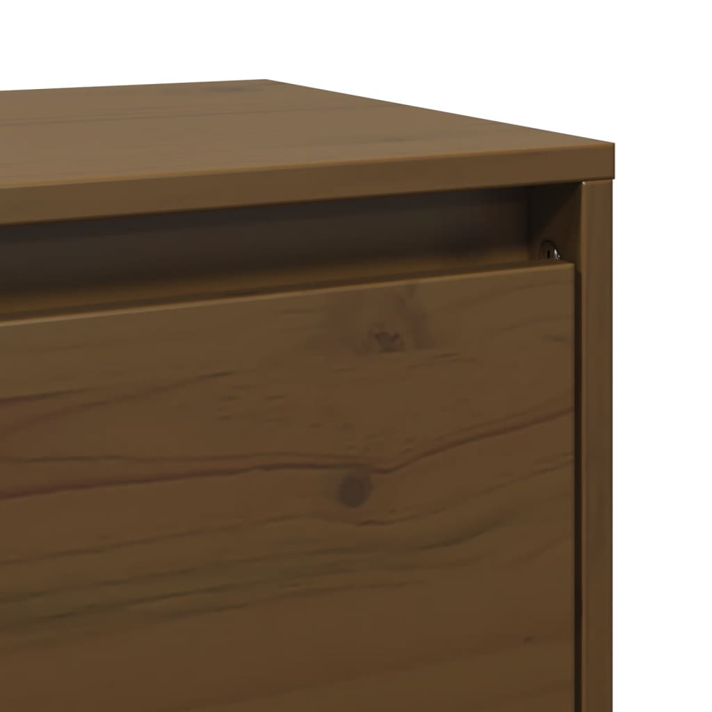 Hunajanruskea seinäkaapit Persec 45x30x35cm (2 kpl, mänty)
