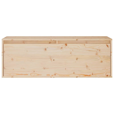 Seinäkaappi 100x30x35 cm täysi mänty