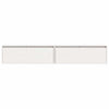 Seinäkaapit 2 kpl valkoinen 100x30x35 cm täysi mänty