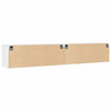 Seinäkaapit 2 kpl valkoinen 100x30x35 cm täysi mänty