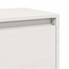 Seinäkaapit 2 kpl valkoinen 100x30x35 cm täysi mänty