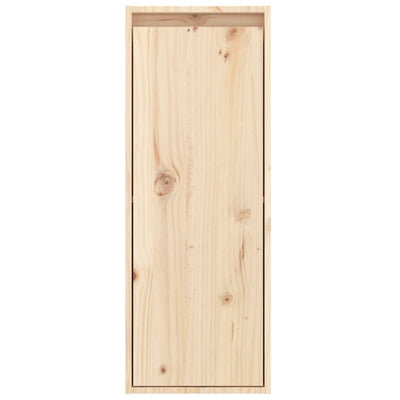 Seinäkaapit 2 kpl 30x30x80 cm täysi mänty