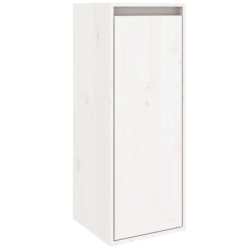 Valkoinen seinäkaappi Zbercea 30x30x80cm (mänty)