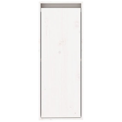 Seinäkaappi valkoinen 30x30x80 cm täysi mänty