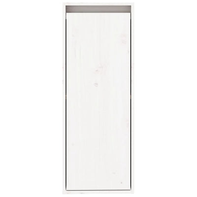 Seinäkaapit 2 kpl valkoinen 30x30x80 cm täysi mänty