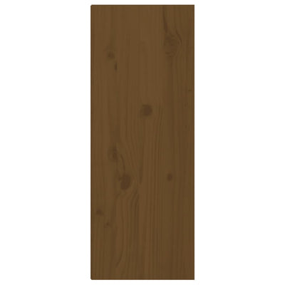 Seinäkaapit 2 kpl hunajanruskea 30x30x80 cm täysi mänty