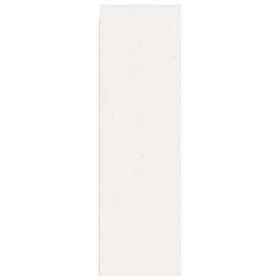 Seinäkaapit 2 kpl valkoinen 30x30x100 cm täysi mänty