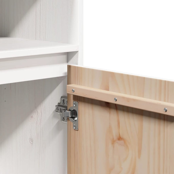 Valkoinen kaappi Dezzie 37x34x110cm (mänty)