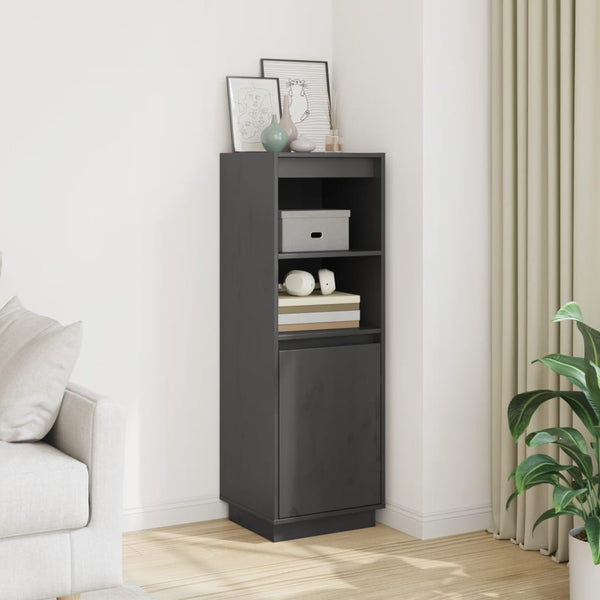 Harmaa kaappi Dezzie 37x34x110cm (mänty)