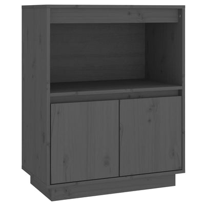 Senkki harmaa 60x34x75 cm täysi mänty