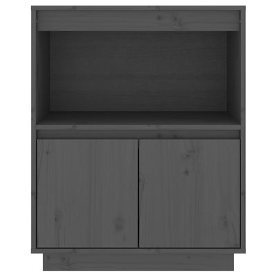 Senkki harmaa 60x34x75 cm täysi mänty
