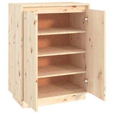 Kenkäkaappi 60x35x80 cm täysi mänty