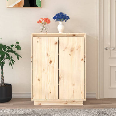 Kenkäkaappi 60x35x80 cm täysi mänty