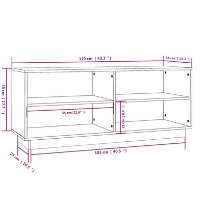 Kenkäkaappi musta 110x34x45 cm täysi mänty