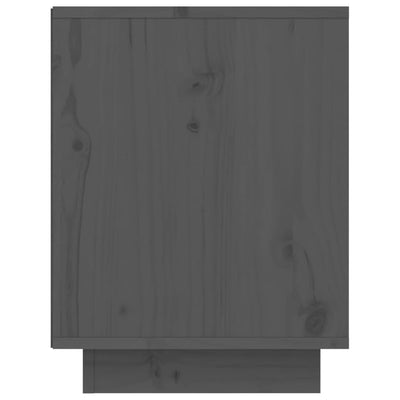 Kenkäkaappi harmaa 60x34x45 cm täysi mänty