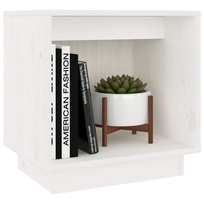 Valkoinen yöpöydät Turc 40x30x40cm (2 kpl, mänty)