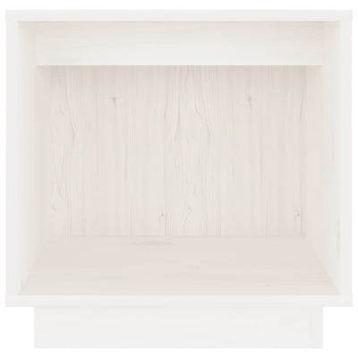 Valkoinen yöpöydät Turc 40x30x40cm (2 kpl, mänty)