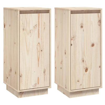Senkit 2 kpl 31,5x34x75 cm täysi mänty
