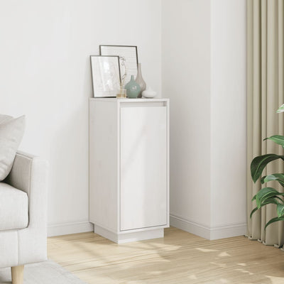 Valkoinen senkki Velonia 31,5x34x75cm (mänty)