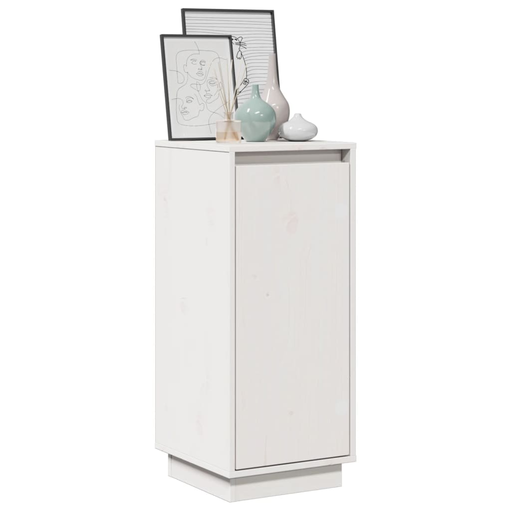 Valkoinen senkit Velonia 31,5x34x75cm (2 kpl mänty)