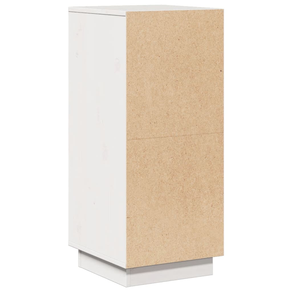Valkoinen senkit Velonia 31,5x34x75cm (2 kpl mänty)