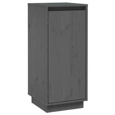 Senkit 2 kpl harmaa 31,5x34x75 cm täysi mänty