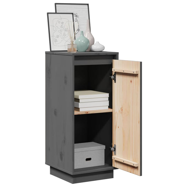 Harmaa senkit Velonia 31,5x34x75cm (2 kpl mänty)