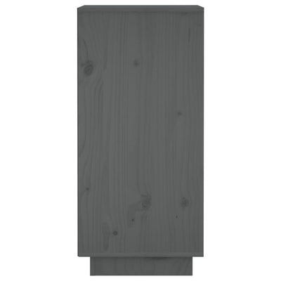 Senkit 2 kpl harmaa 31,5x34x75 cm täysi mänty