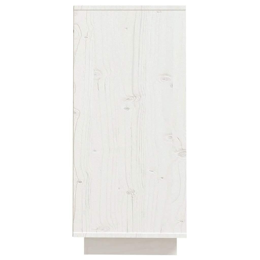 Valkoinen senkki Pelca 60x34x75cm (mänty)
