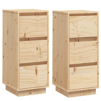 Senkit 2 kpl 32x34x75 cm täysi mänty