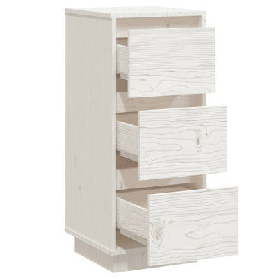 Senkit 2 kpl valkoinen 32x34x75 cm täysi mänty