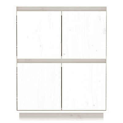 Valkoinen senkki Teimori 60x34x75cm (mänty)