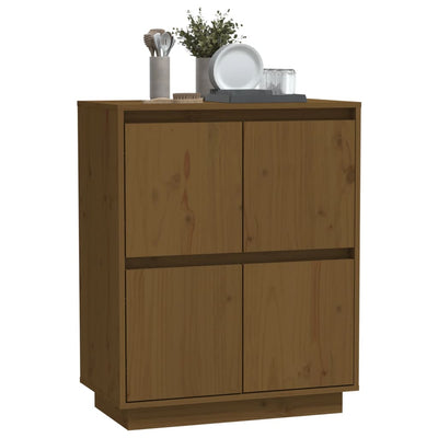 Senkki hunajanruskea 60x34x75 cm täysi mänty