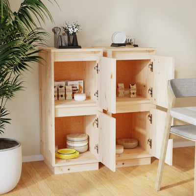 Senkit 2 kpl 31,5x34x75 cm täysi mänty
